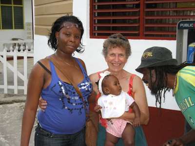 We've known Jodian since she was that size